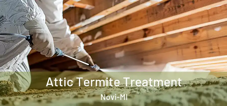 Attic Termite Treatment Novi-MI