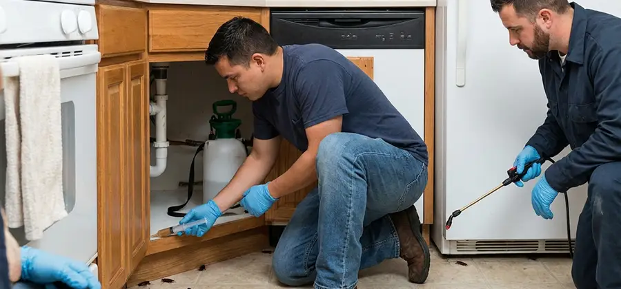 German Cockroach Poison Program in Novi
