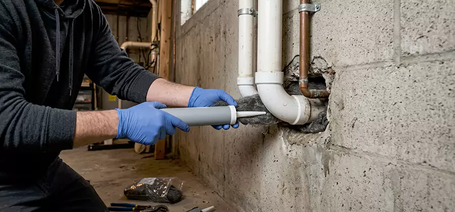 Mouse Proofing Pipes in Novi