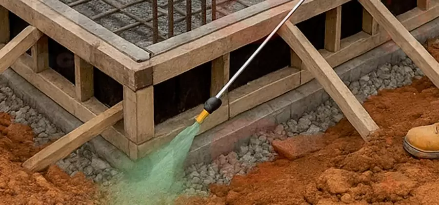 Foundation Slab Termite Treatment in Novi