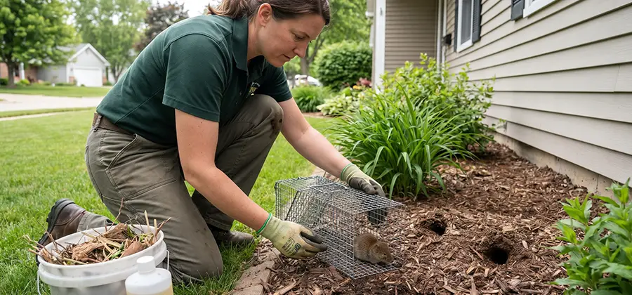 Organic Vole Control in Novi