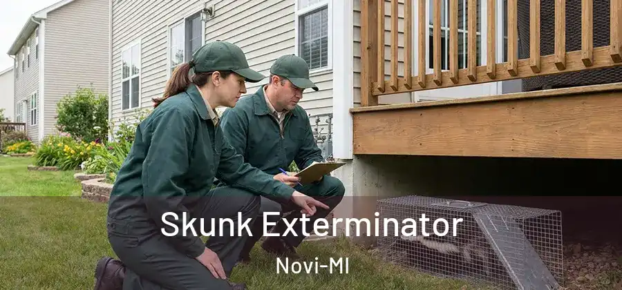 Skunk Exterminator Novi-MI